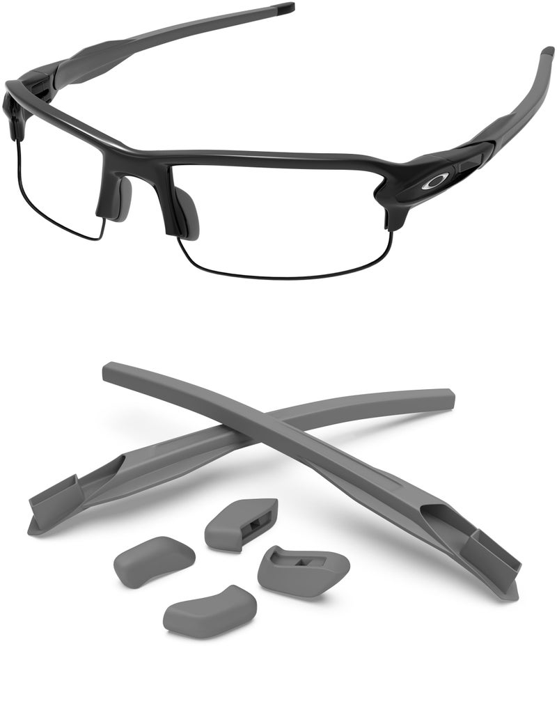 PapaViva Replacement Nose Pieces & Ear Socks Rubber Kits for Oakley Flak 2.0 OO9295/Flak 2.0 XL OO9188/Flak 2.0 Asian Fit - Image 2