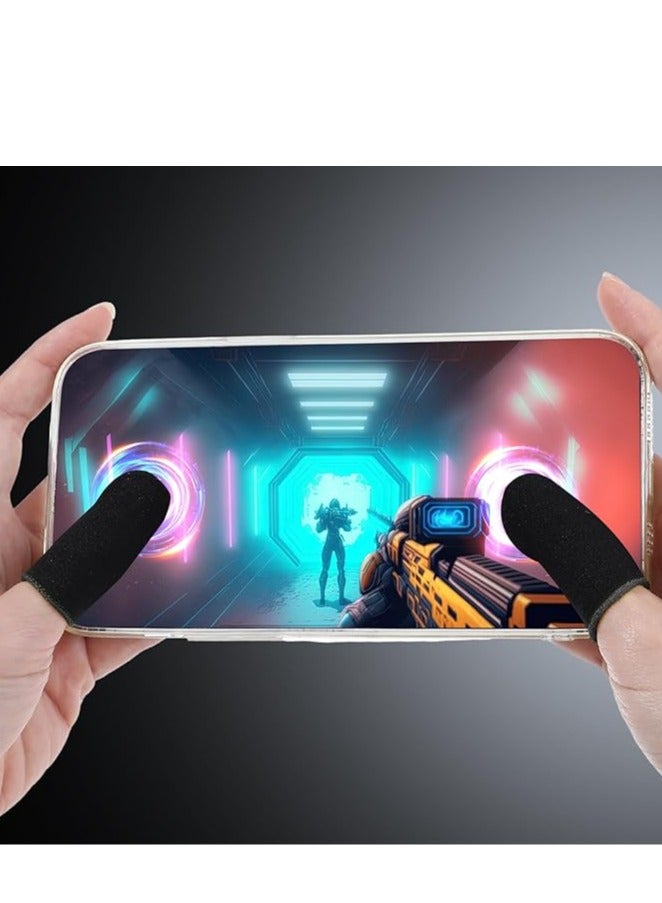 general 20 piece finger cover suitable for gaming phones, game controllers, finger covers, thumb covers, sweat resistant, breathable, seamless touch screens - Image 5