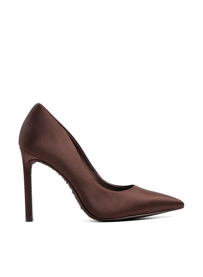 Stessy2.0 Ladies Brown Heeled Shoes