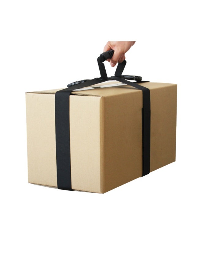 Carry bag with convenient cross straps for carrying and moving items - Image 1