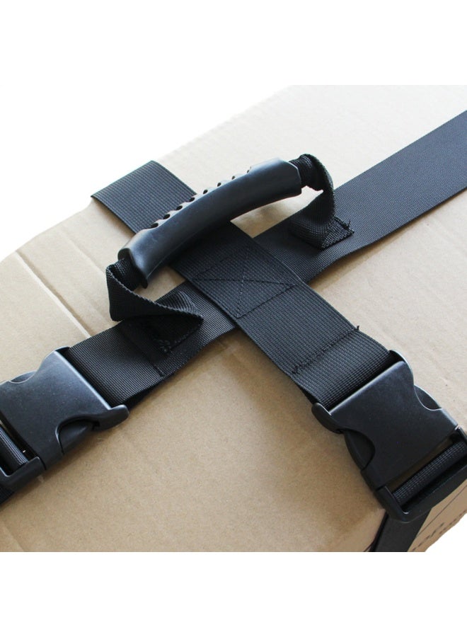 Carry bag with convenient cross straps for carrying and moving items - Image 4