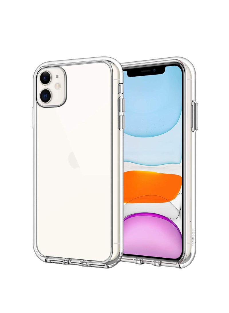 Rock Pow Shock-Absorption Bumper Anti-Scratch Case Cover for Apple iPhone 11 (2019) 6.1-Inch - Image 1