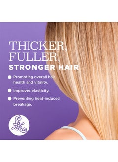 L LUSETA Luseta Biotin & Collagen Heat Protection Spray, Preventing Heat-induced Hair Breakage for Styling, for Women and Men 8.5oz  - Image 2