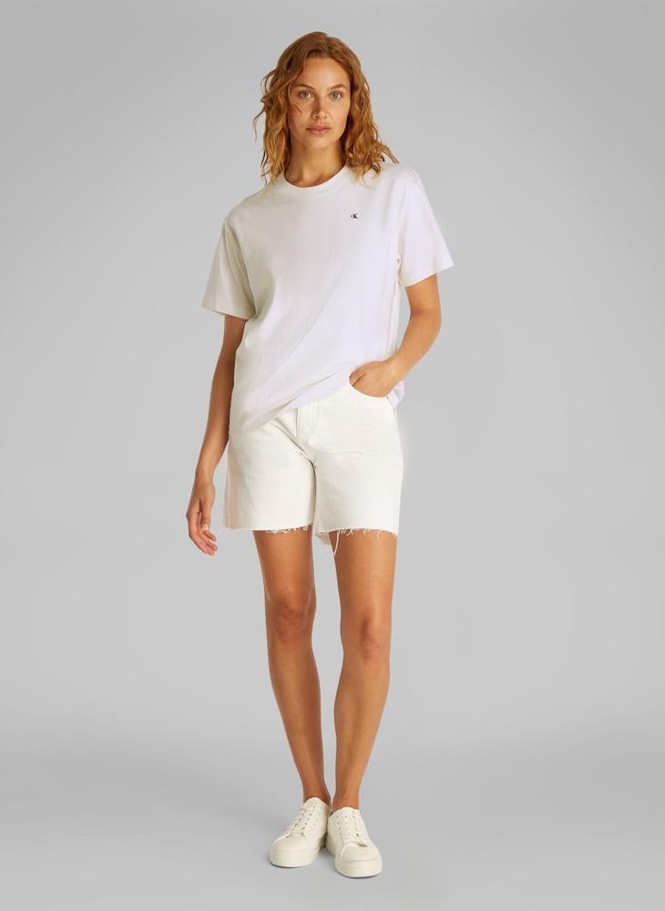 Calvin Klein Jeans Graphic Crew Neck T-Shirt  - Image 4