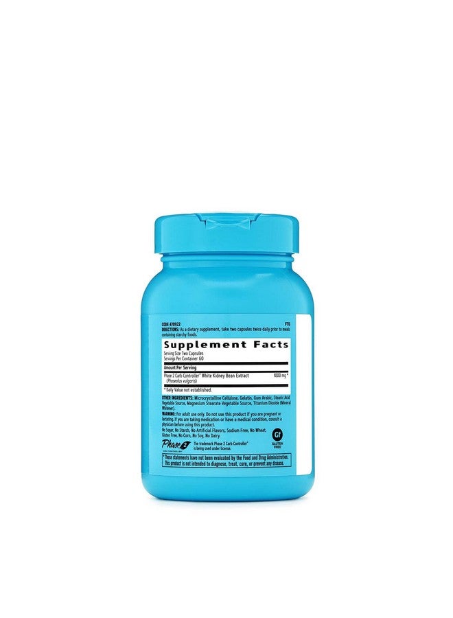 GNC GNC Total Lean Phase 2 Carb Controller | Decreases Calorie Impact from Carbohydrates | 120 Capsules  - Image 2