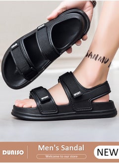 DUNISO Fashion Summer Slides Sandal for Men Outdoor Hiking Sandals Closed, Non-Slip Beach Sandal Platform Sandals Comfort Lightweight Ultra Cushion EVA Slippers(Size 42)  - Image 1