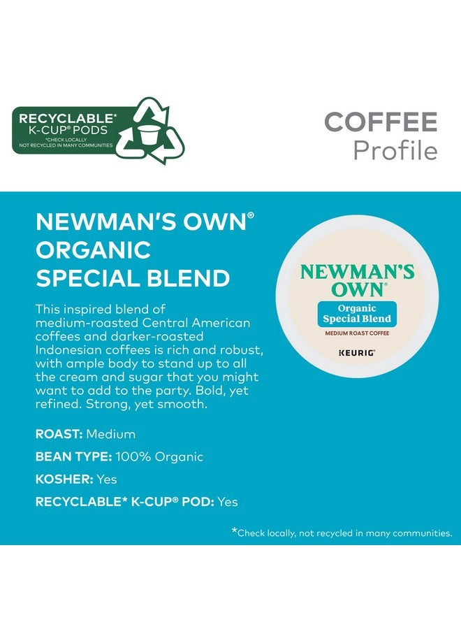 Newman's Own Newman's Own Organics Newman's Special Blend, Keurig Single-Serve K-Cup Pods, Medium Roast Coffee, 32 Count  - Image 3
