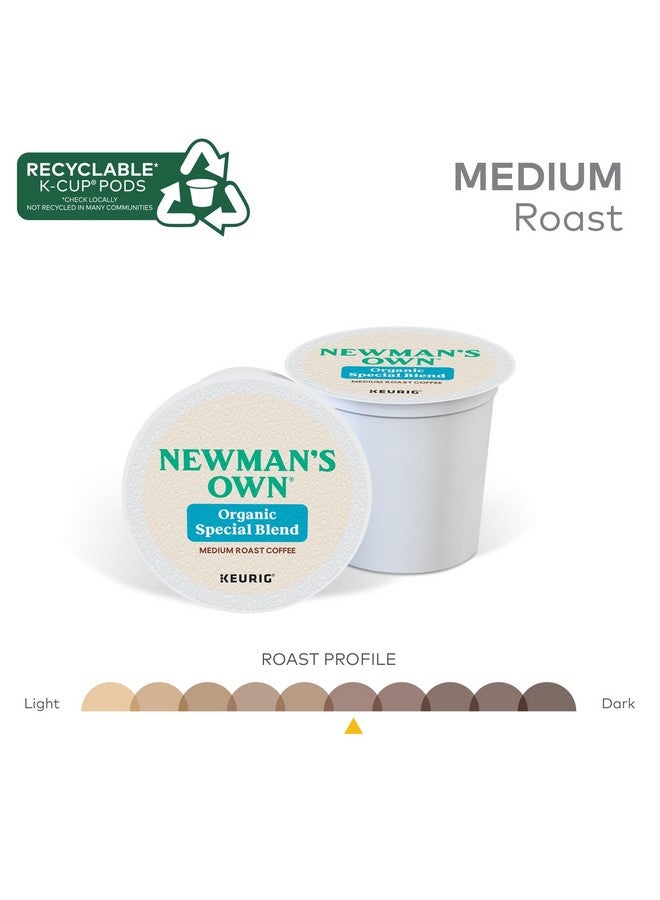 Newman's Own Newman's Own Organics Newman's Special Blend, Keurig Single-Serve K-Cup Pods, Medium Roast Coffee, 32 Count  - Image 4