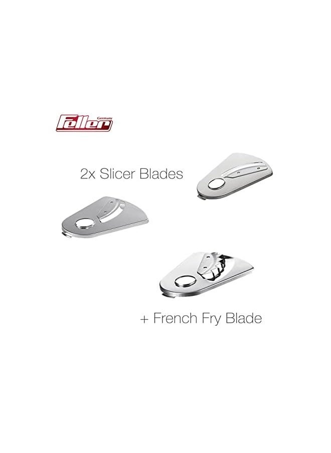 IAF Germany 700W Multi-functional Food Processor with 9 Blades, 1.8L Blender, Citrus Juicer, French Fry Disk, Dough Maker Blade, Emulsify Disk, Spatula, FPB200, 2Y Guarantee-UAE Version (White) - Image 3