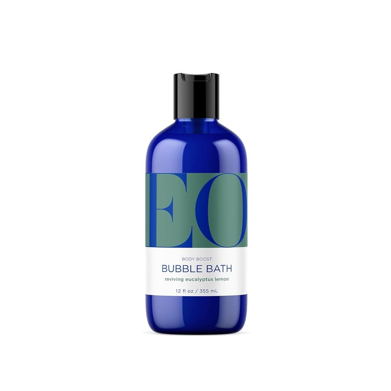 EO Bubble Bath, 12 Ounce (Pack of 1), Eucalyptus Lemon, Plant-Based, Botanical Extracts - Image 1