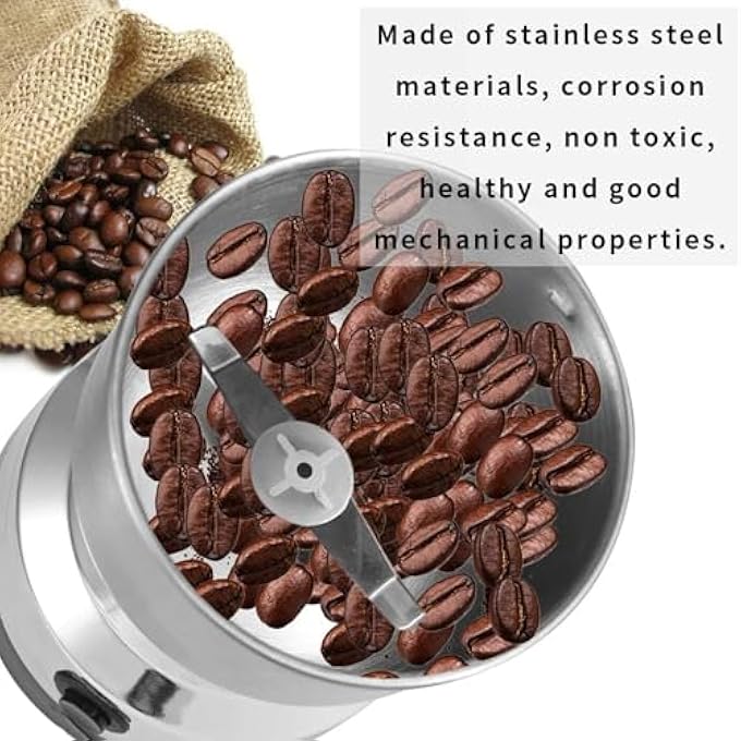 Sandoir Electric Coffee Beans Grinder  150W Beans Grinder Kitchen AppliancesOffice  Home Use 300Ml Coffee Grinding Machine - Image 4
