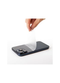 Ibywind Screen Protector Compatible With Iphone 15 Pro 5G With 2 Pcs Tempered Glass 1Pc Camera Lens Protector 1Pc Backing Carbon Fiber Film Fingerprint Reader Easy To Install  - Image 4
