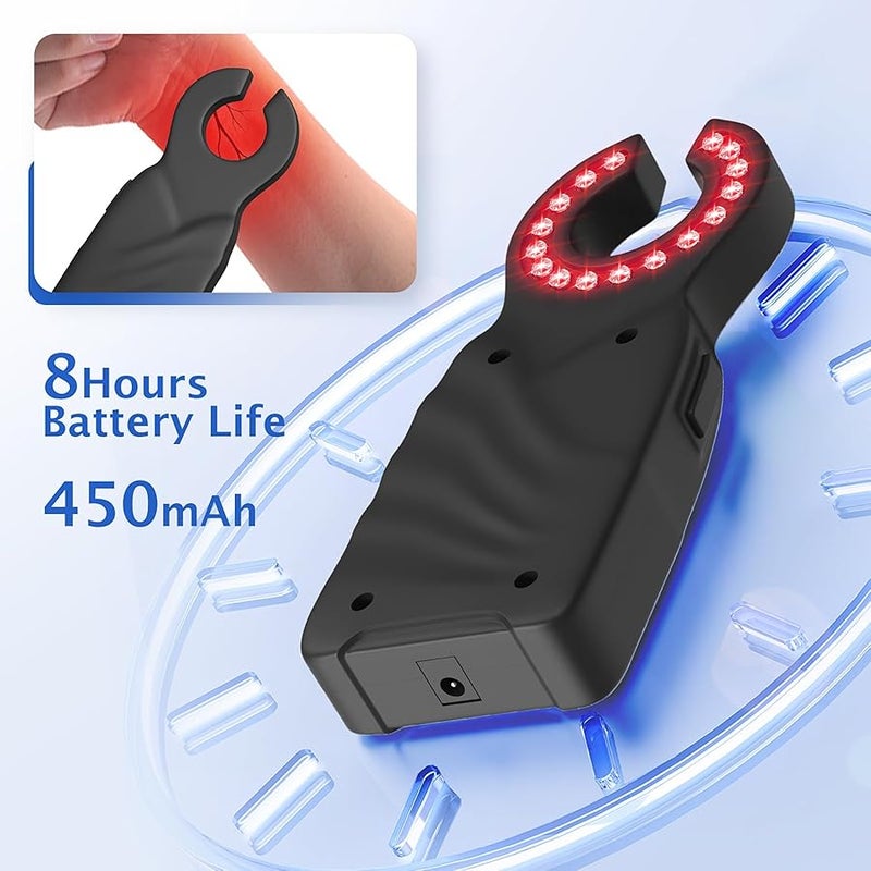 Rechargeable Vein Finder for IV Access, Handle LED Vein Viewer, for All Skin Types & Ages, Fast-Clear Vein Viewer for Nurse Clinics Homes Use - Image 4