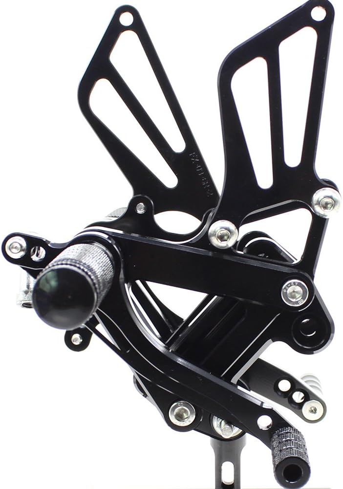 Krace Rearsets Fit For Kawasaki Ninja ZX6R ZX9R 1999-2002,ZZR600 2005-2008 Foot Pegs Rear Set Footrests Brake Shift Pedals Fully Adjustable Foot Boards - Image 3