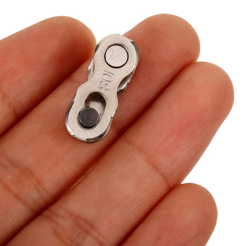 8 Pcs Alloy Bike Chain Connecting Buckles Replacement Links for 10 Speed Road Off Road Bikes - Image 5