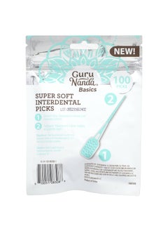 GuruNanda GuruNanda, Basics, Super Soft Interdental Picks, 100 Picks  - Image 2