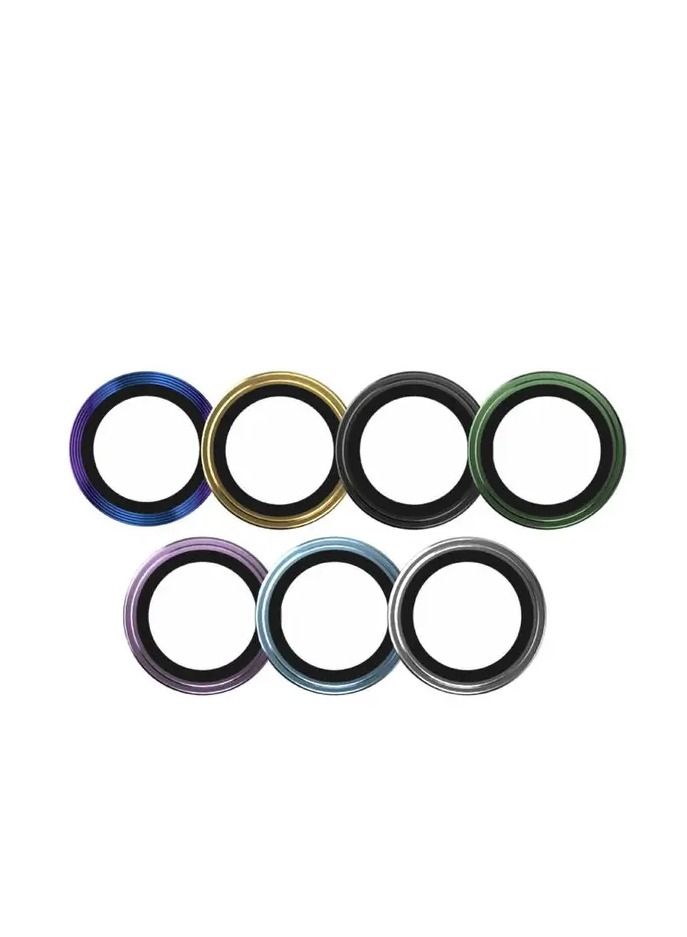 devia Peak Series Camera Lens Protector (3pcs) for iPhone 14 Pro / 14 Pro Max - Silver - Image 2