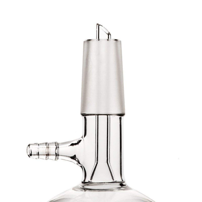 ISKO Borosilicate Glass Buchner Filtering Funnel with Coarse Frit Standard Taper Inner Joint and Vacuum Serrated Tabulation 1000ml G2 GRADE - Image 3