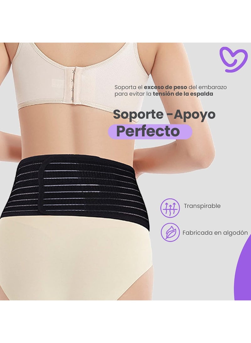 Generic Pregnancy Belly Belt, Back Support for Pregnancy, Softand Breathable Pregnancy Belt, Pregnancy for Support Belt,Abdominal Support and Pelvic Belt Pregnancy  - Image 2