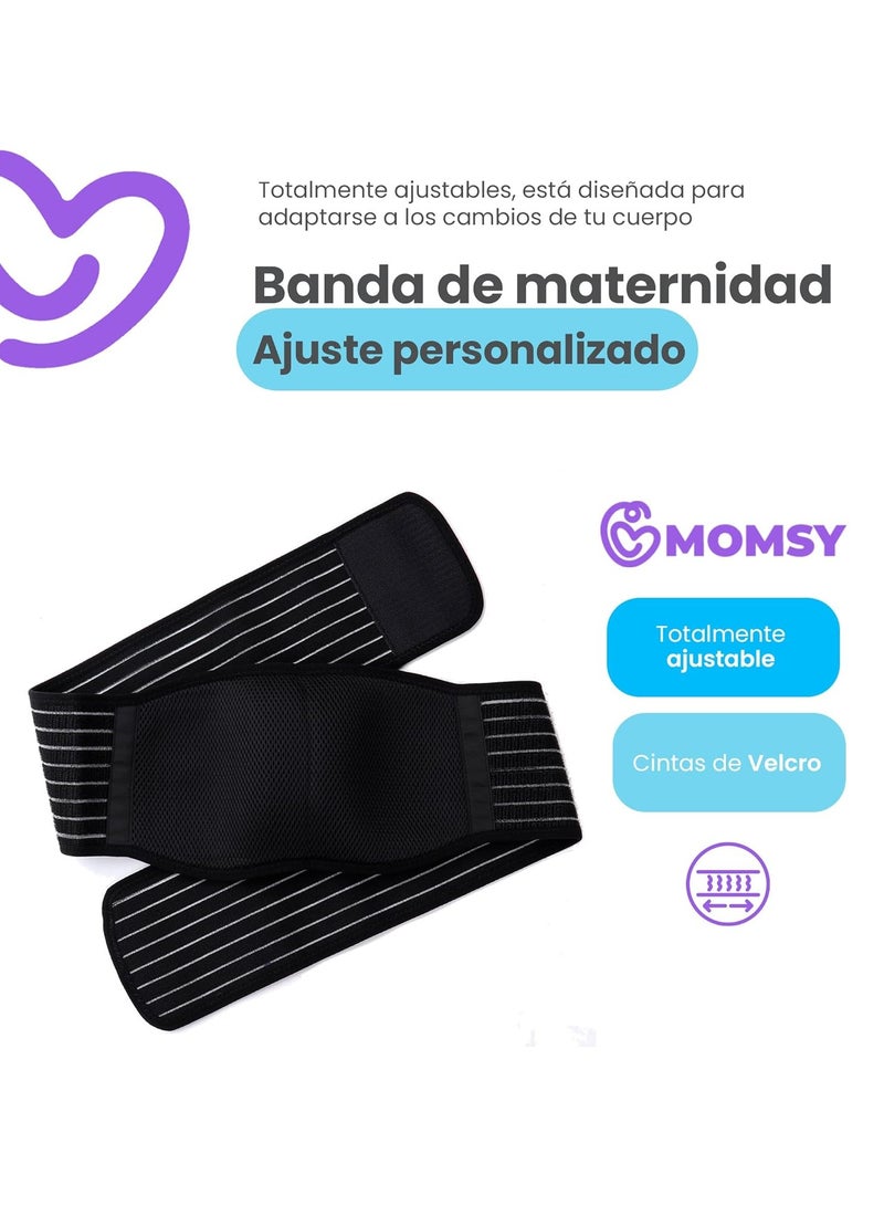 Generic Pregnancy Belly Belt, Back Support for Pregnancy, Softand Breathable Pregnancy Belt, Pregnancy for Support Belt,Abdominal Support and Pelvic Belt Pregnancy  - Image 3