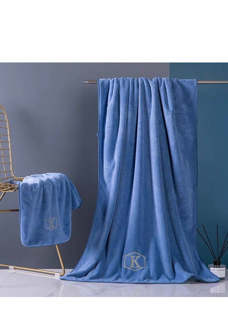 Microfiber Towel 35*75+80*150 2 PCS Bath Towel Microfiber Soft, Durable and Light Weight