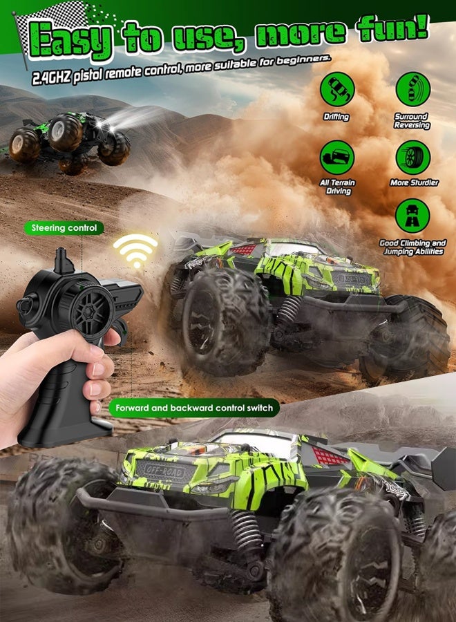 Remote Control Professional RCcar toys for Boy High-Speed Off-Road Bigfoot Climbing Remote Control Toy Car For Ages 8+ Years - Image 2