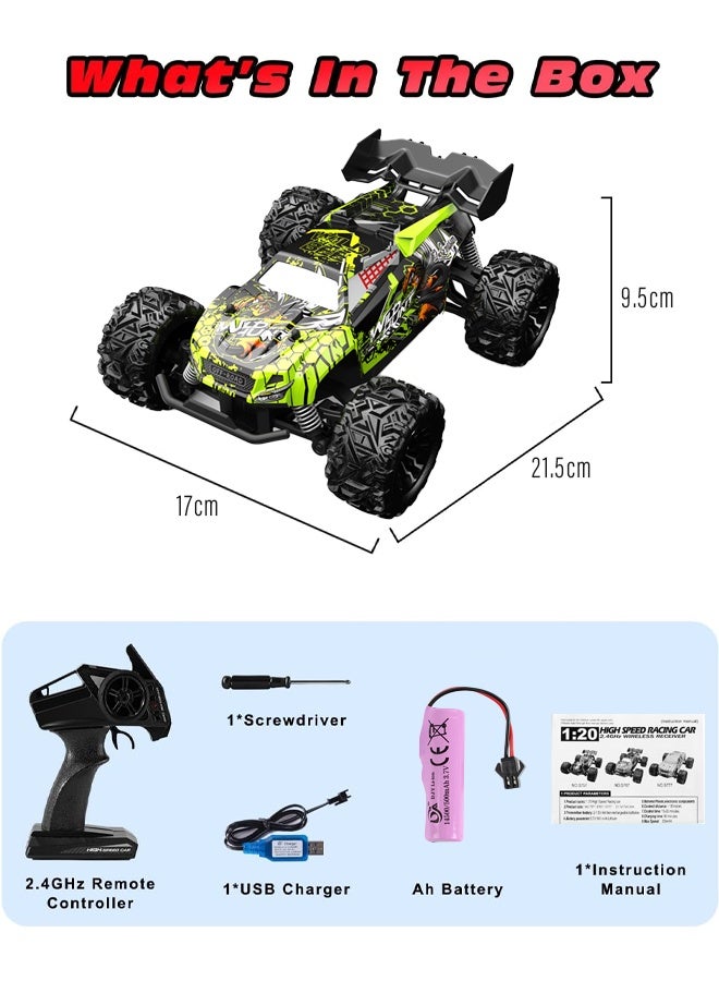 Remote Control Professional RCcar toys for Boy High-Speed Off-Road Bigfoot Climbing Remote Control Toy Car For Ages 8+ Years - Image 5