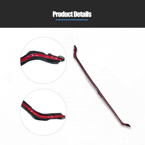 KMBNTU Hard Top Roof Seal Front Header Weatherstrip Seal Fit for Jeep Wrangler JKU 2011-2018 Replace 68088040AA 68088040AB - Image 5