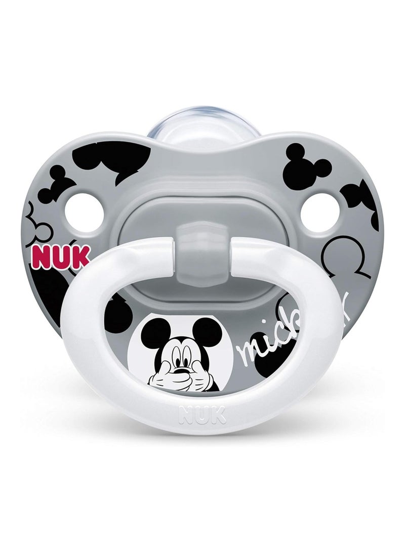 NUK Disney Mickey Mouse Orthodontic Pacifiers, 6-18 Months, 2-Pack - Image 5