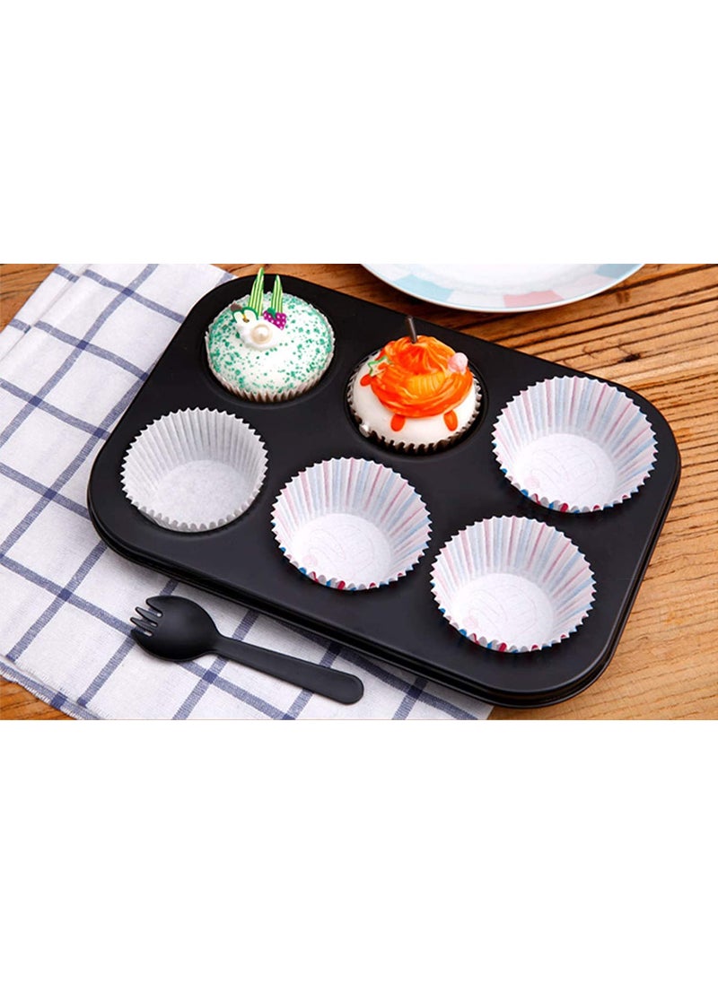 Glamifirsto Glamifirsto Cupcake Liners for Baking Liners Paper Cupcake Wrappers Bulk Cup Cake Cases Muffin Baking Paper Cups for Candy Cooking Standard Size  - Image 2