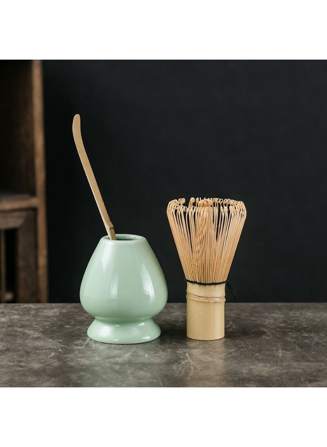 Satinior Japanese Tea Set, Traditional Matcha Tool Set, Matcha Ceremony Accessories, Matcha Blender, Blender, Tea Spoon - Image 1