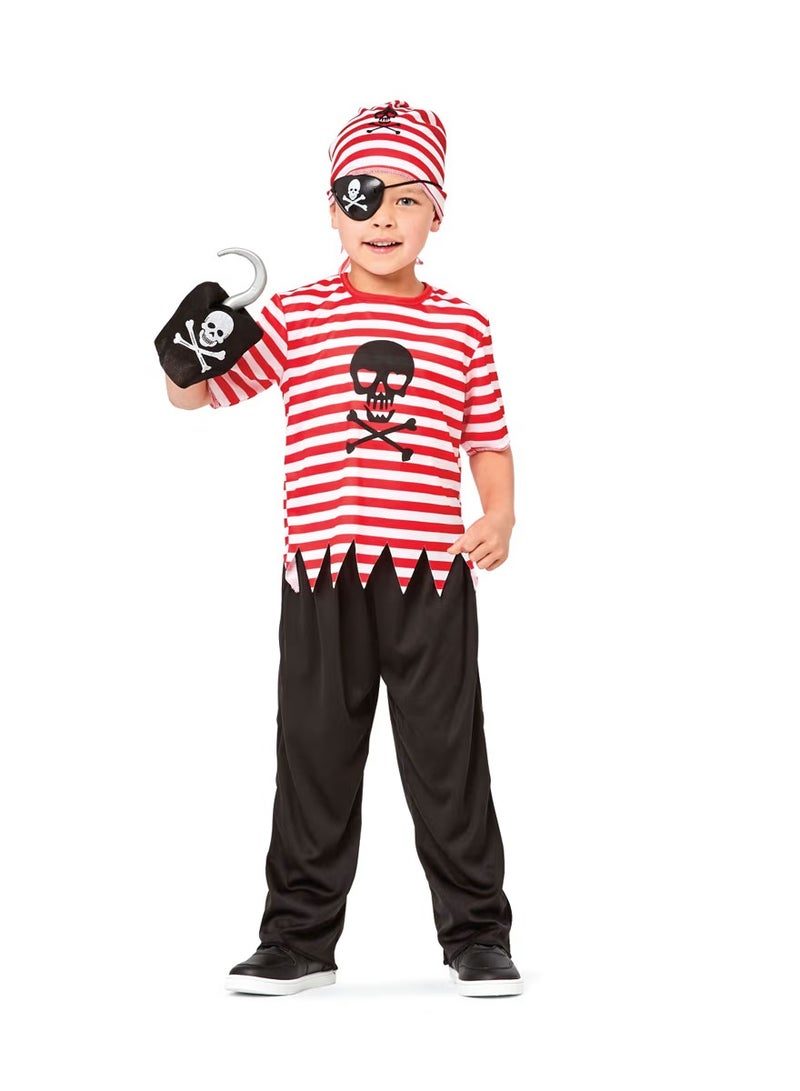 Pirate Costume - Ages 6-8 - Image 1
