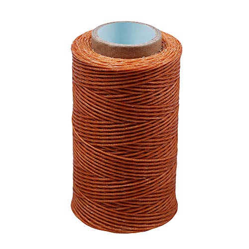 Butuze 284 Yards Waxed Thread 210D Heavy Duty Upholstery Wax Thread for Leather Sewing 08mm Flat Waxed Cord for BookbindingShoe RepairingLeather Projects - Image 1