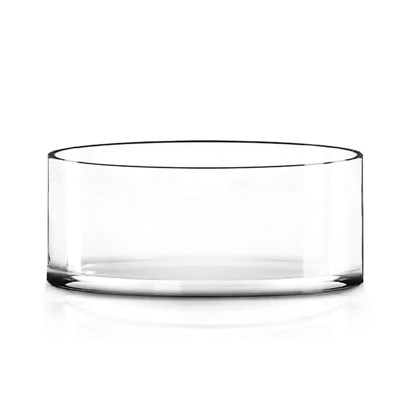 CYS Excel Large Clear Glass Cylinder Vase H4 D10 Flower Vase Centerpieces Hurricane Floating Pillar Candle Holder Terrarium Planter - Image 1