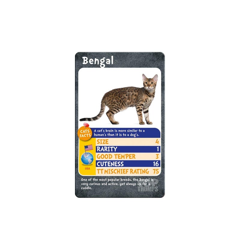 Top Trumps Cats and Kittens Top Trumps Card Game - Image 3