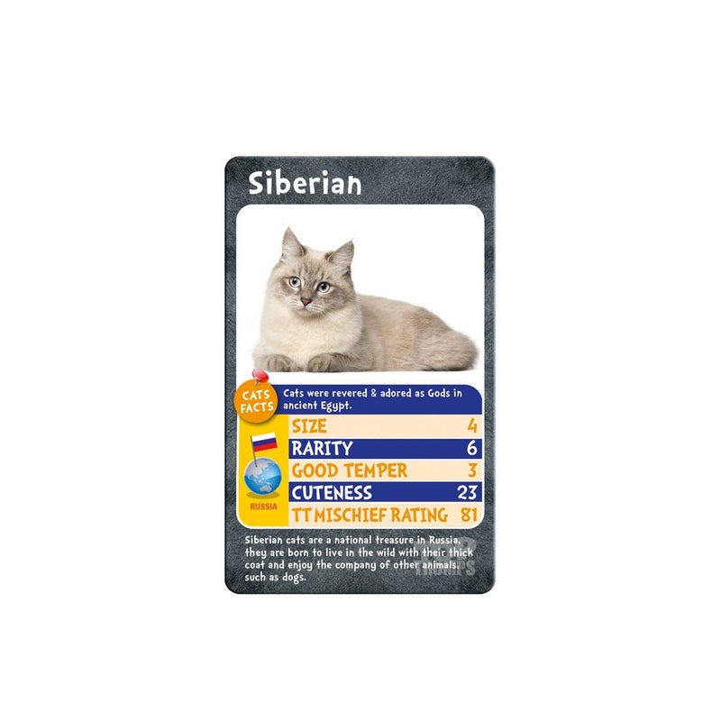 Top Trumps Cats and Kittens Top Trumps Card Game - Image 5