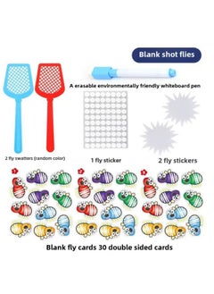 Generic Children's Fun Fly Shooting English Multiplication Formula Desktop Game Family Parent-child Puzzle Interactive Learning-Specifications:Blank Card Mailing Box  - Image 1