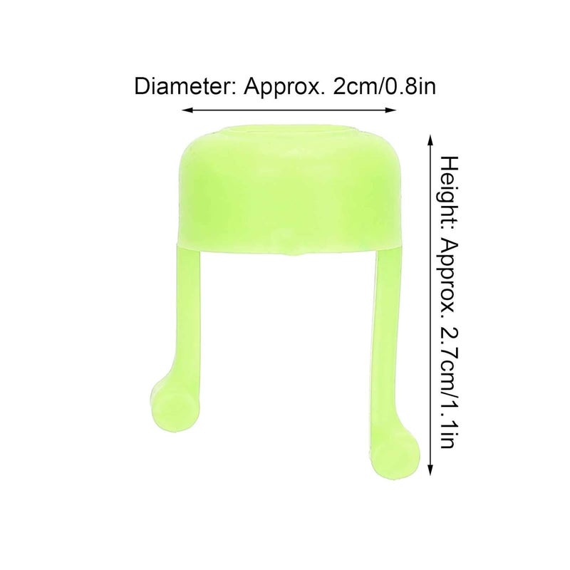 klarako Eyedrop Guide,2pcs Portable Reusable Remedic Eyedrop Guide Practical Eye Drop Bottle Holder Bracket Device Suitable With Most Eye Drop Bottles(green) - Image 5