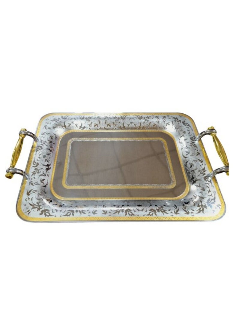 Jazz tray set stainless gold