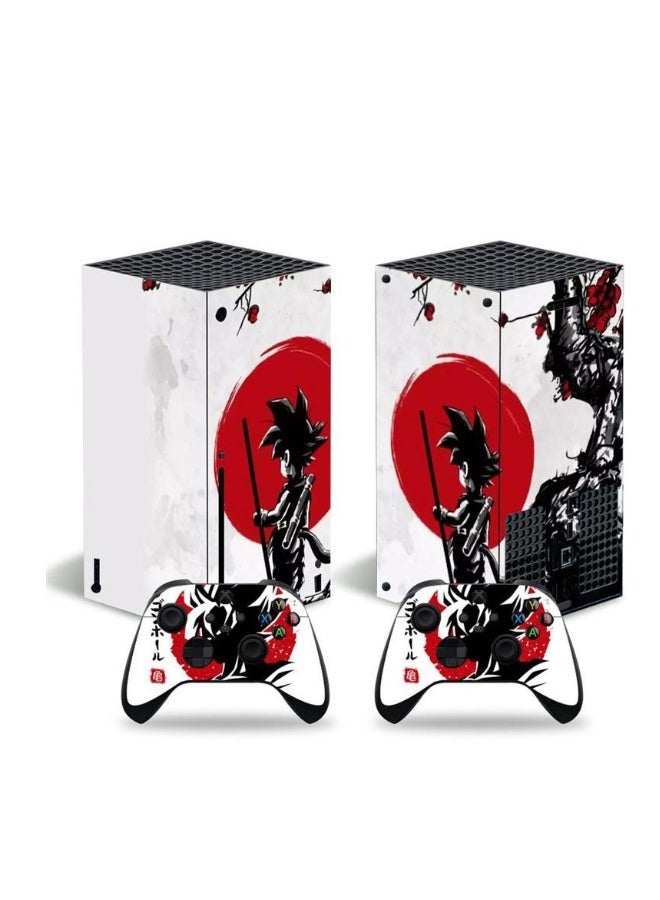 Beauenty XBOX series X console sticker Dragon Ball style sticker