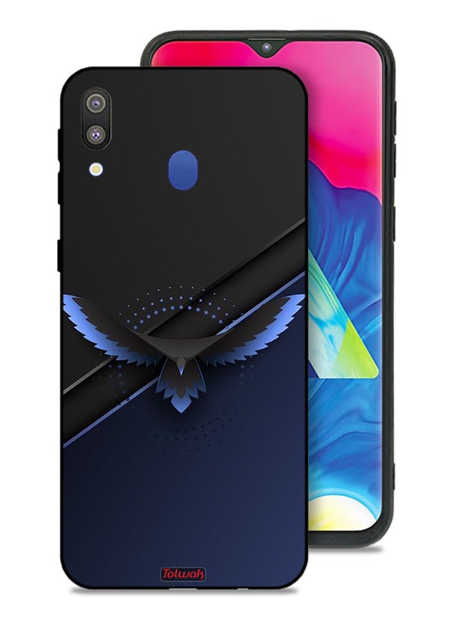 Tolwak Samsung Galaxy M20 Protective Case Cover Eagle Digital Abstract Art - Image 1