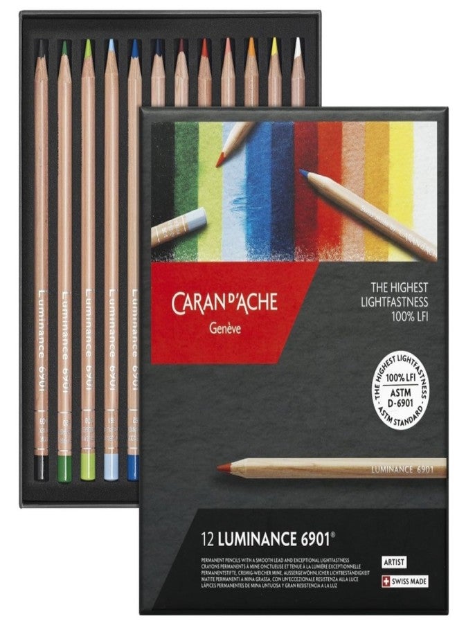 كاران داش علبة ألوان كاران داش LUMINANCE 6901™ تحتوي على 12 لونًا - Image 1