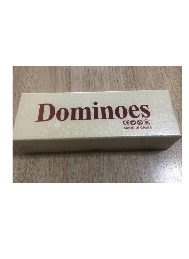 Generic - 28-Piece Dominoes Tile Game Set With Box - Image 1