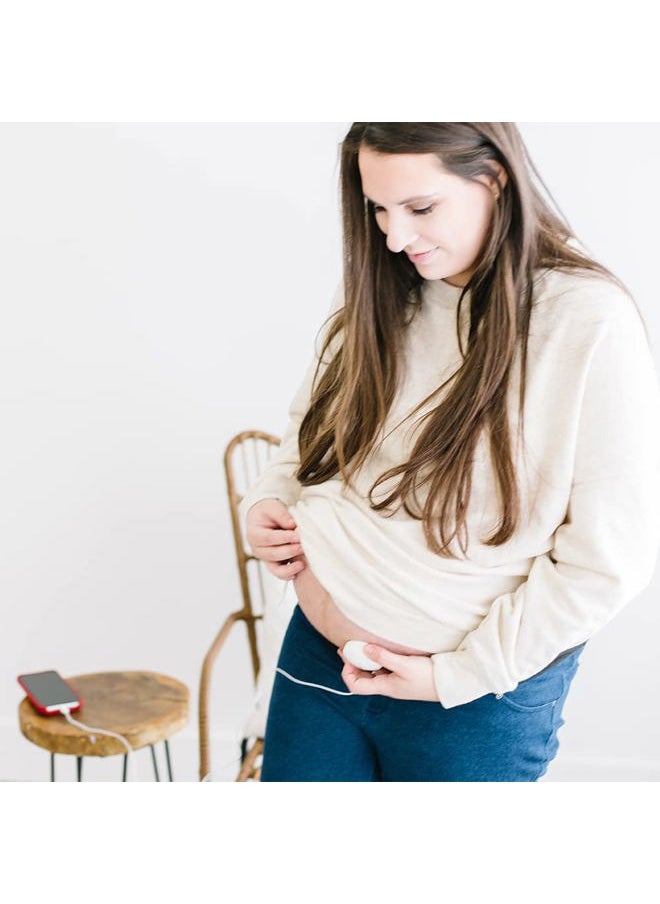 Olababy Bellytunes Prenatal Pregnancy Earbuds Adapter System for iOS & Samsung Devices | Turns Ear bud Into Baby Bump | Belly Speakers | Pregnancy headphones (Bellytunes Lite)  - Image 5