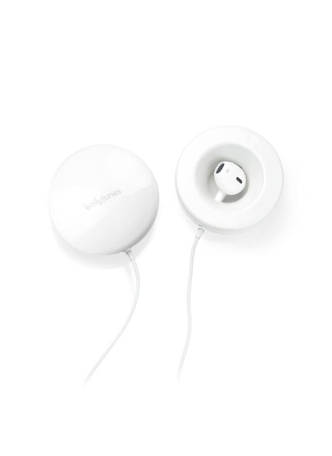 Olababy Bellytunes Prenatal Pregnancy Earbuds Adapter System for iOS & Samsung Devices | Turns Ear bud Into Baby Bump | Belly Speakers | Pregnancy headphones (Bellytunes Lite)  - Image 1