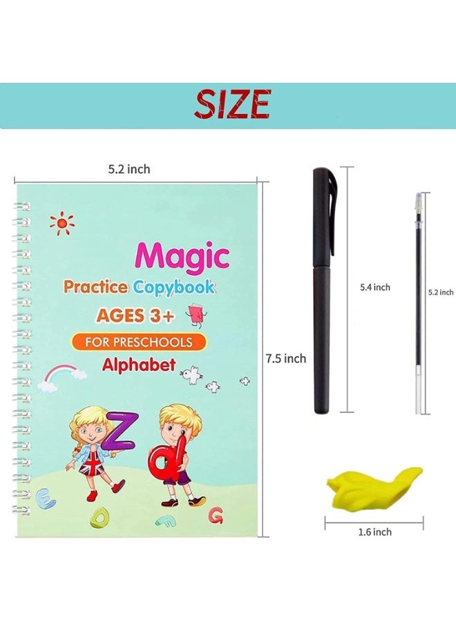 Sank Magic "Magic Practice Copybook Set for Kids – 4 Reusable Books" - Image 3