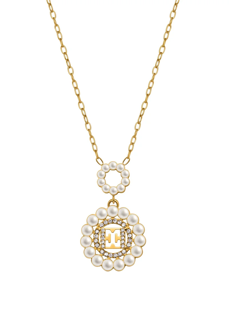 ESCADA Clara Necklace for Women Pearls and Crystals, Elegant Design, Captivating Luxury Statement