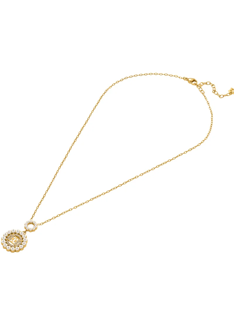 ESCADA Clara Necklace for Women Pearls and Crystals, Elegant Design, Captivating Luxury Statement