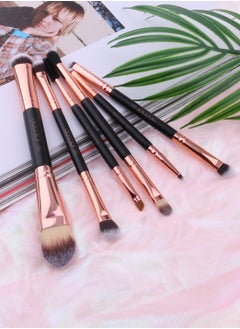 docolor Double Sided Makeup Brushes, 6Pcs Double Ended Eyeshadow Brush Set Professional Eye Makeup Brushes Set Foundation Eyeshadow Blending Eyebrow Travel Make Up Brushes Kits  - Image 2