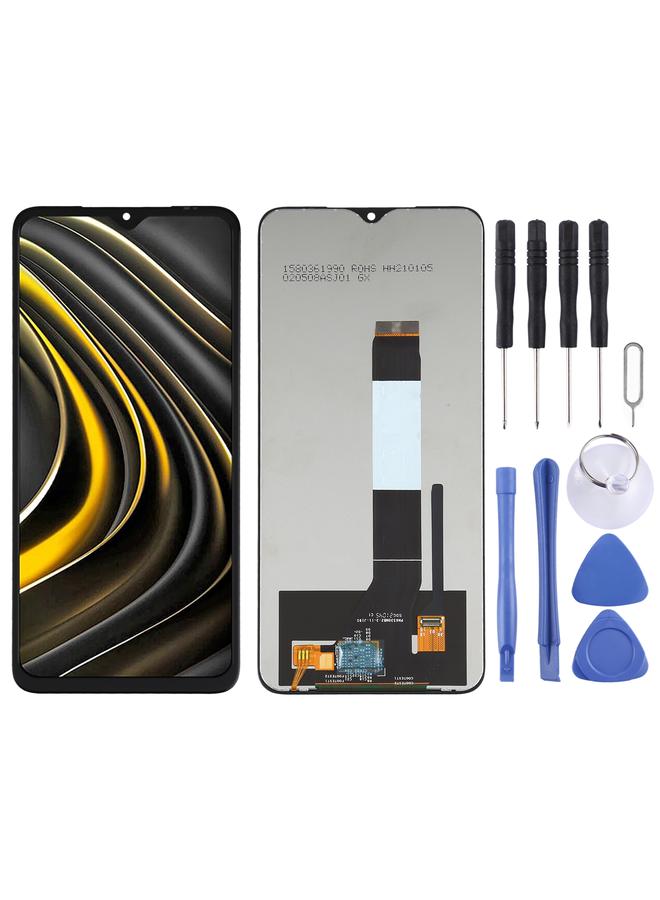 erorex Replacement TFT LCD Screen for Xiaomi Redmi Note 9 4G/Poco M3 M2010J19SC M2010J19CG Digitizer Full Assembly with Frame - Image 1